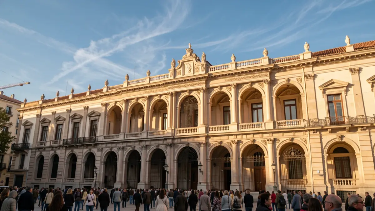 Imagen del Palau de la Música de Valencia.
