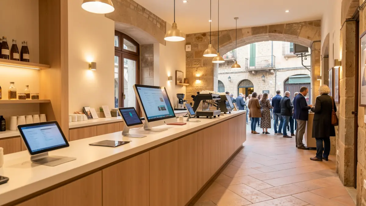 Generic image of a modern commercial space in the Valencian Community.