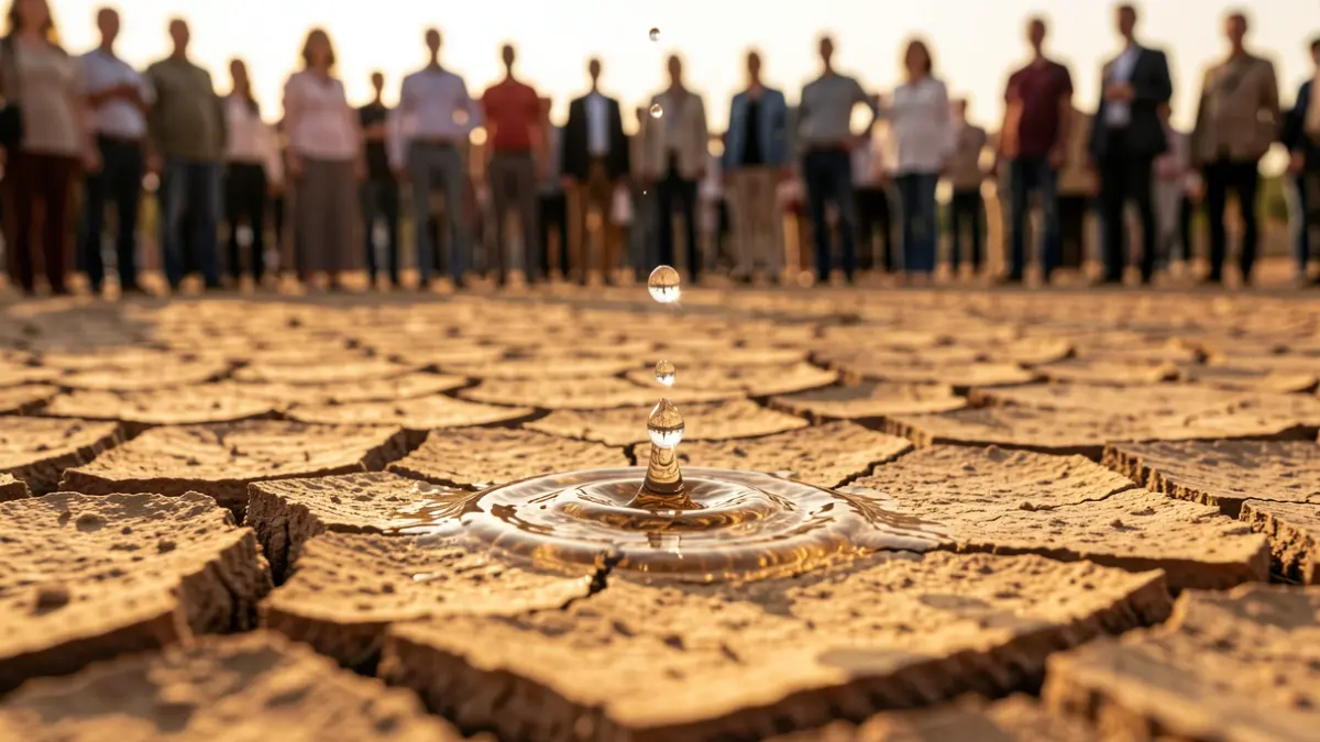 Generic image of drought and desertification.