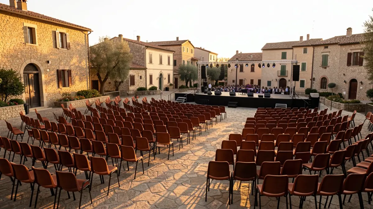 Generic image of an outdoor concert venue.