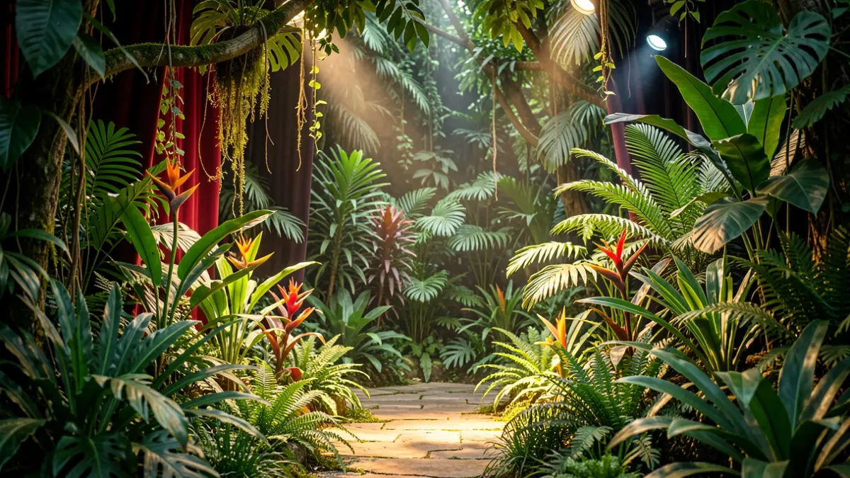 Imatge genèrica d'una selva teatralitzada.