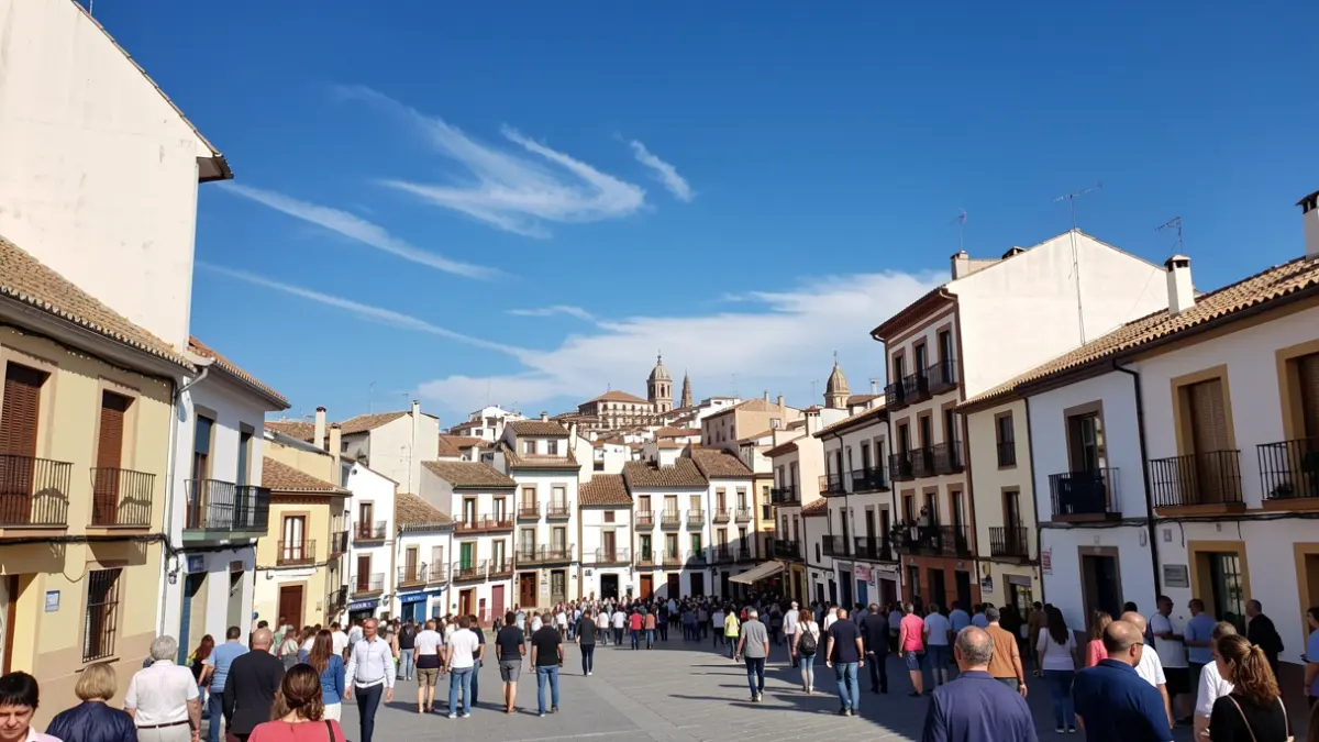 Generic image of a clear sky over the city of Torrent.