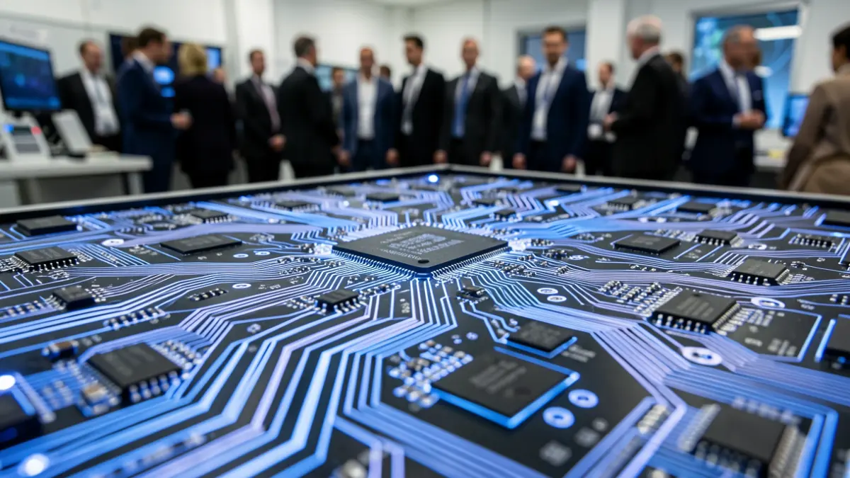 Imagen genérica de una placa de circuito electrónico avanzado.