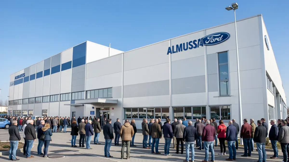 Imatge genèrica de la fàbrica de Ford a Almussafes.