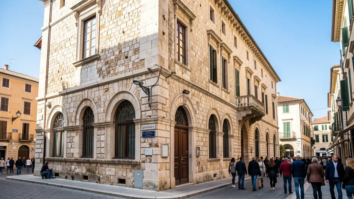 Generic image of the exterior of a historic building showing signs of wear.