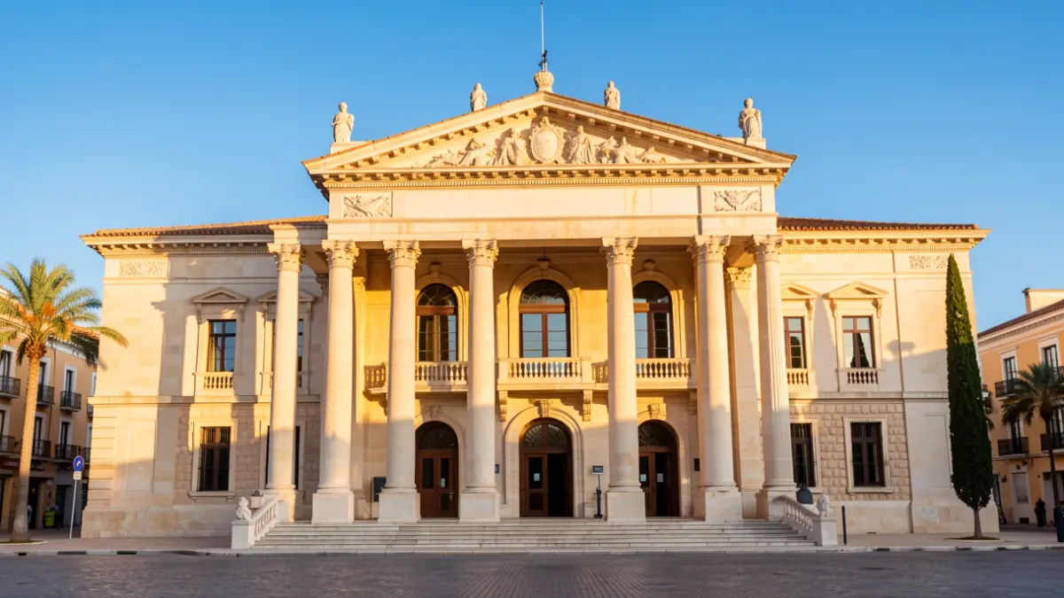 Imatge de la façana de l'Auditori Provincial d'Alacant (ADDA).