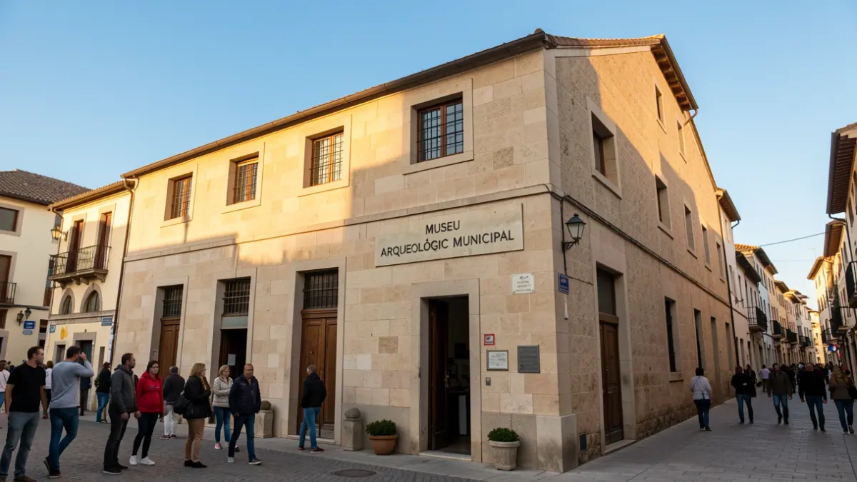 Imagen de la rehabilitada Fábrica de la Luz en La Vall d'Uixó, sede del nuevo Museo Arqueológico Municipal.