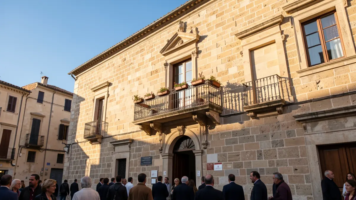 Imatge genèrica de la façana d'un ajuntament valencià.