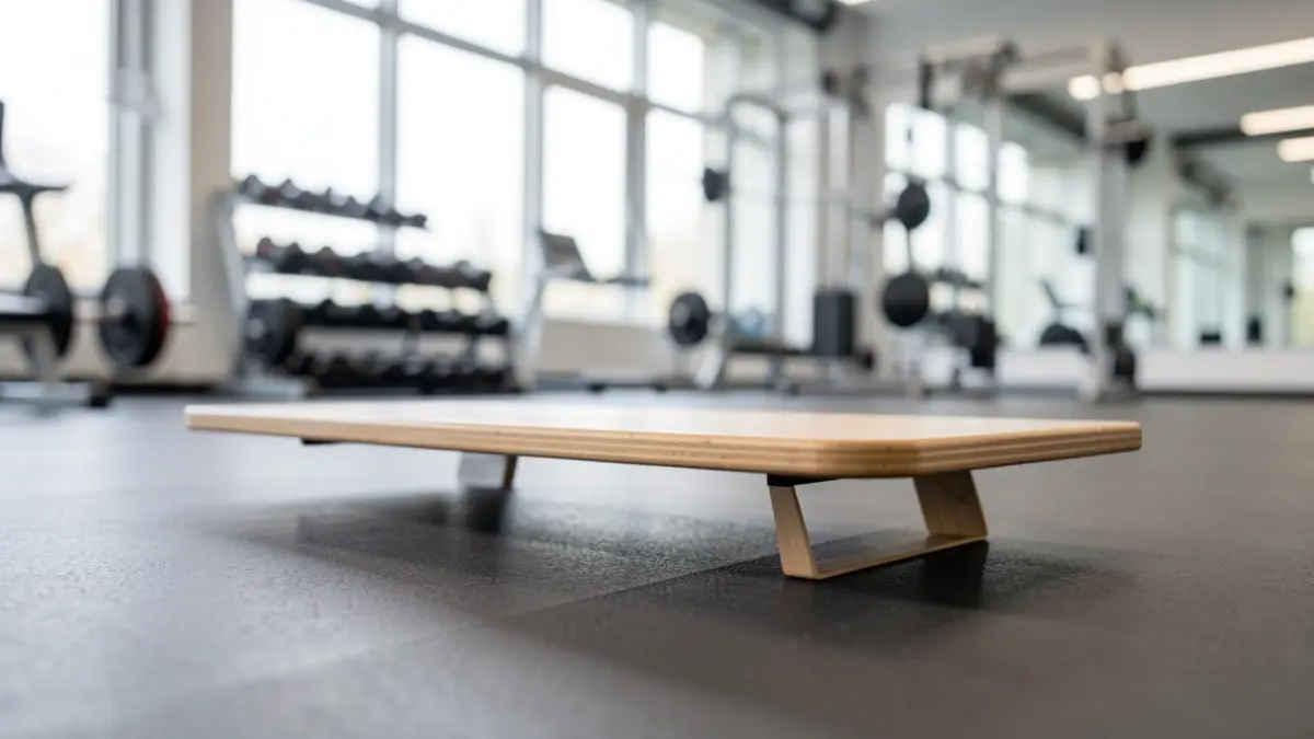 Imatge genèrica d'una taula d'equilibri en un laboratori de ciències de l'esport.