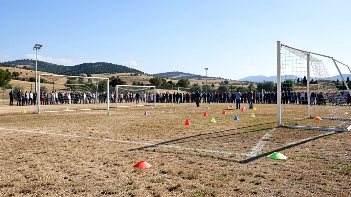 Generic image of a football training ground.