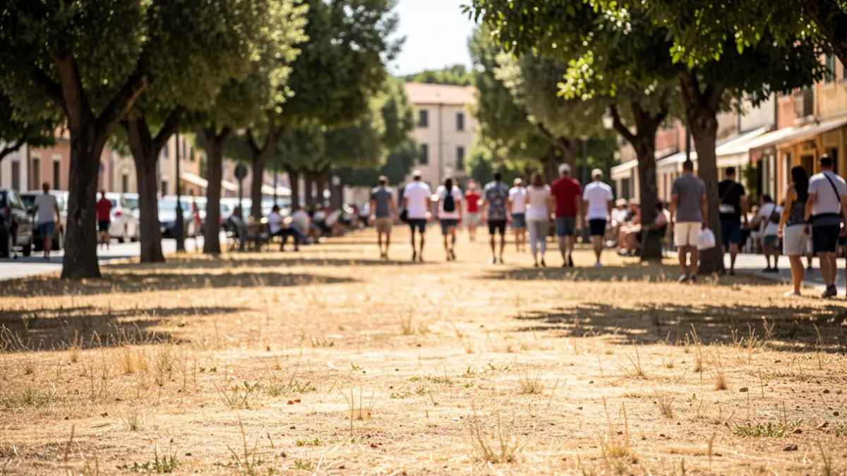 Imagen genérica de un parque público en un día caluroso de verano.