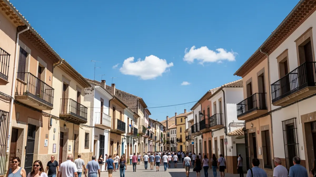 Generic image of clear sky and buildings in Torrent.