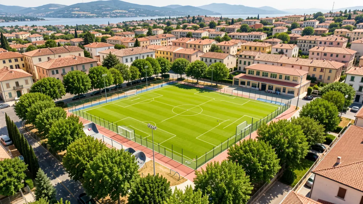 Imagen genérica de una zona deportiva renovada en un municipio.