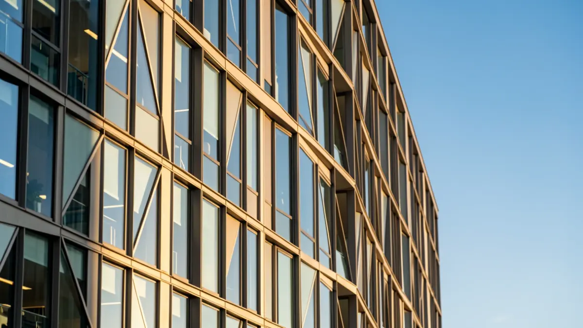 Imagen genérica de un edificio de oficinas moderno.