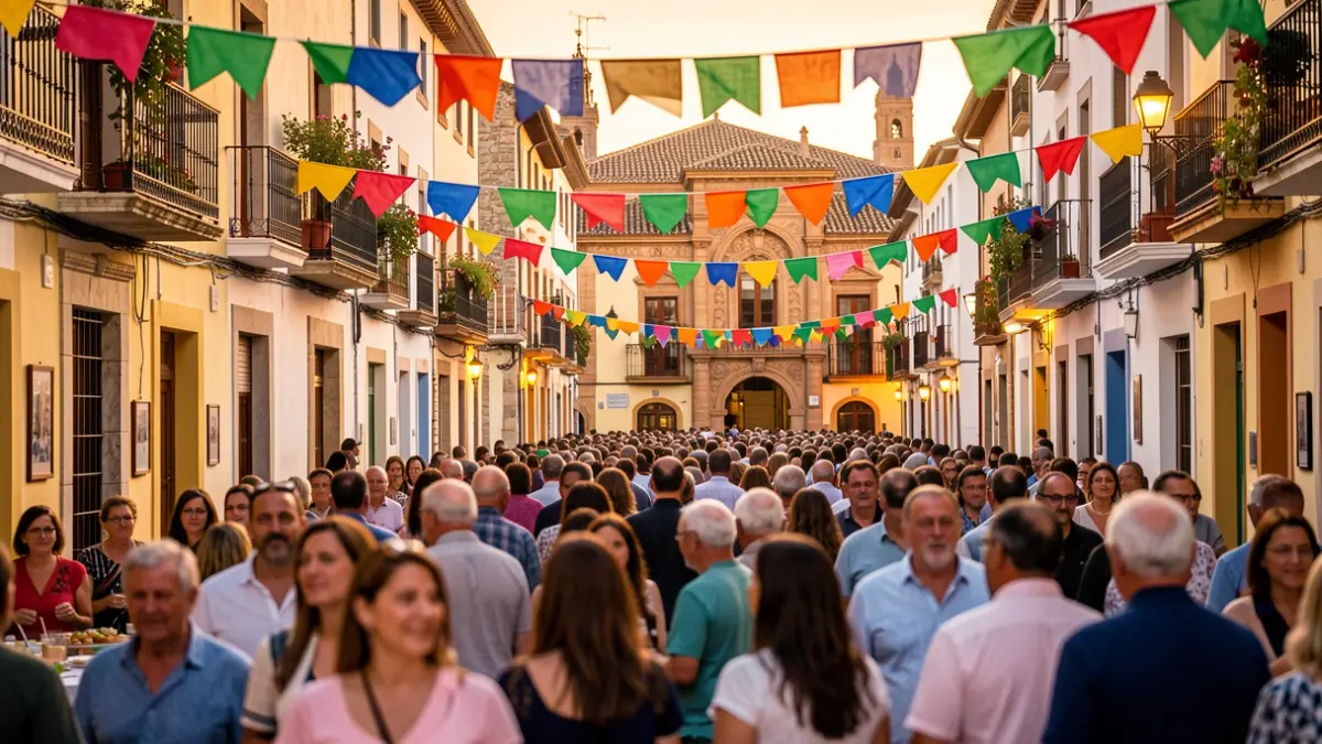 Imagen genérica de una fiesta popular en el barrio de Campanar con ambiente festivo.