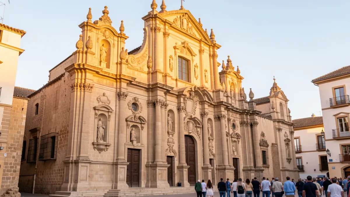 Imatge de la basílica de Santa María d'Elx.