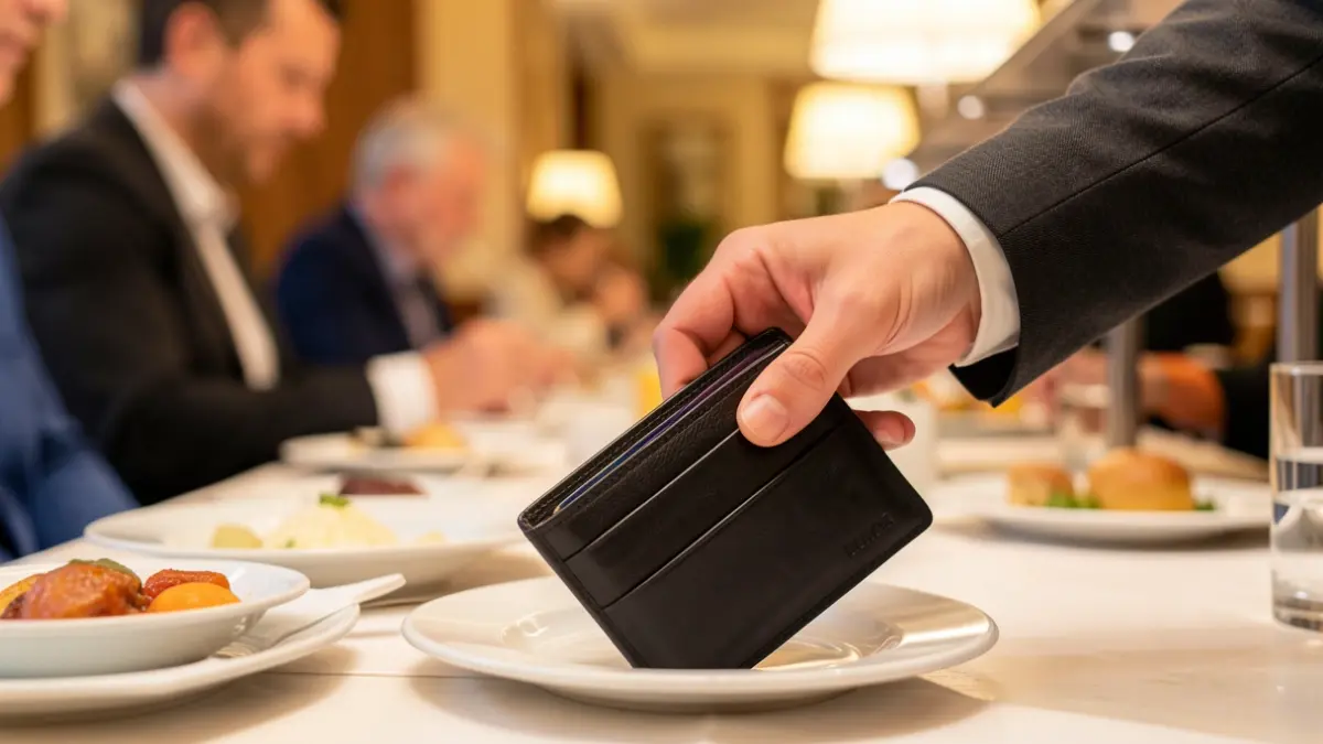 Generic image of a theft in a hotel.