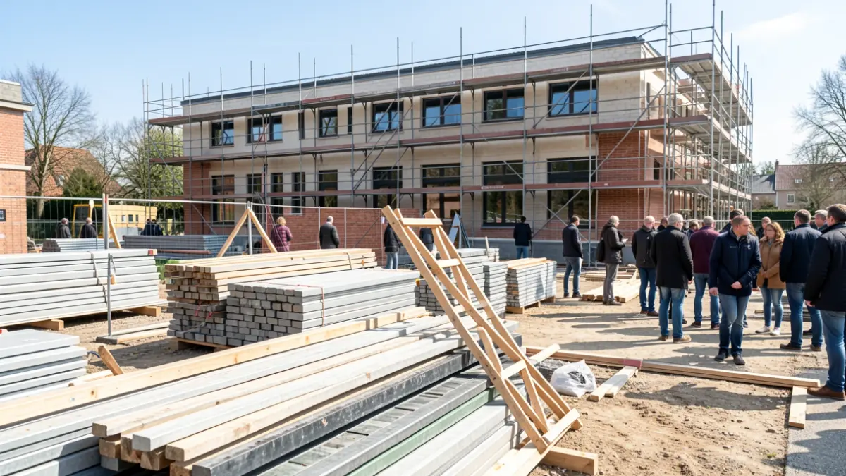 Imatge genèrica d'obres en un centre educatiu.