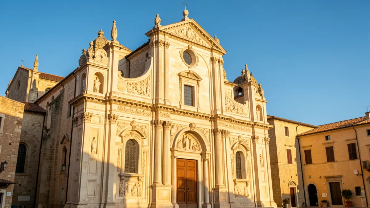 Imatge genèrica d'un convent històric amb detalls arquitectònics mediterranis.
