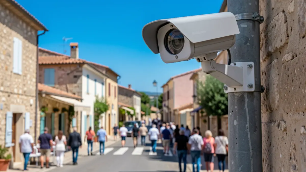 Generic image of a traffic surveillance camera.