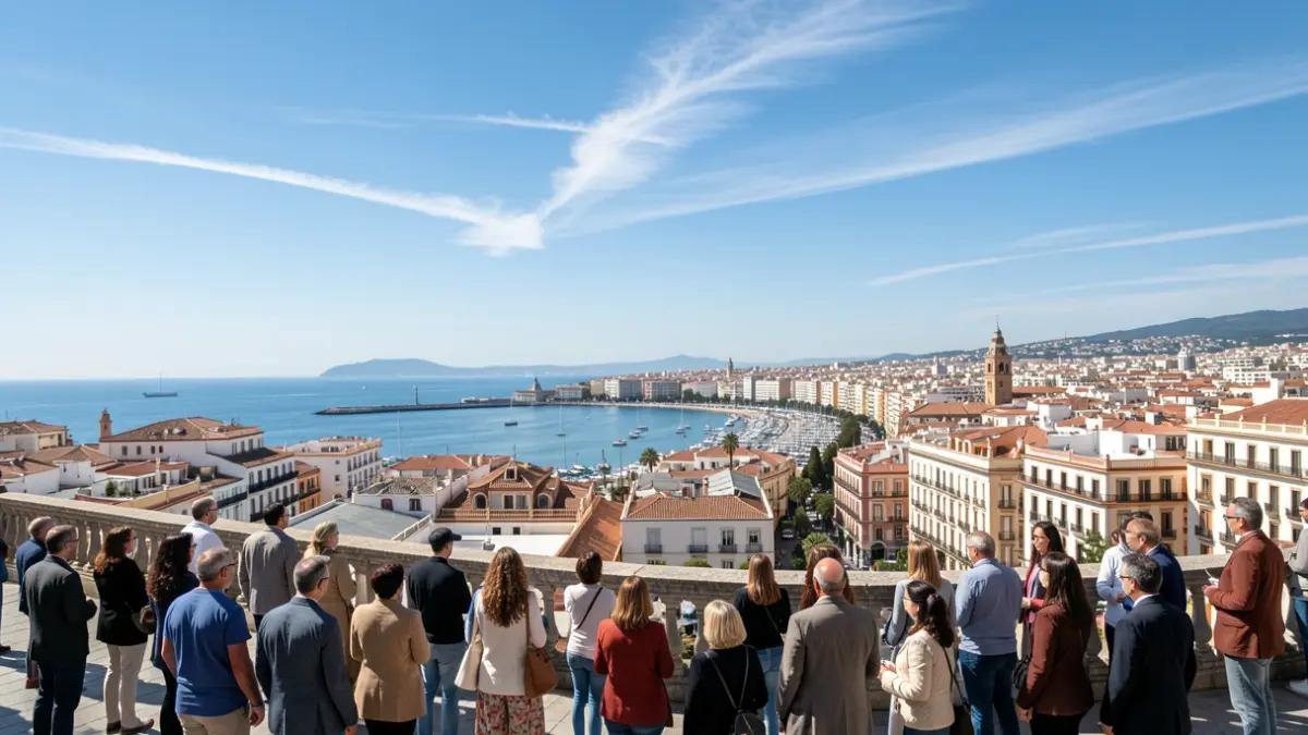 Imatge genèrica del cel de València amb sol.