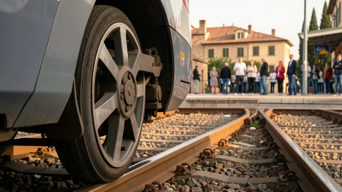 Imatge genèrica d'un tren en una estació valenciana.