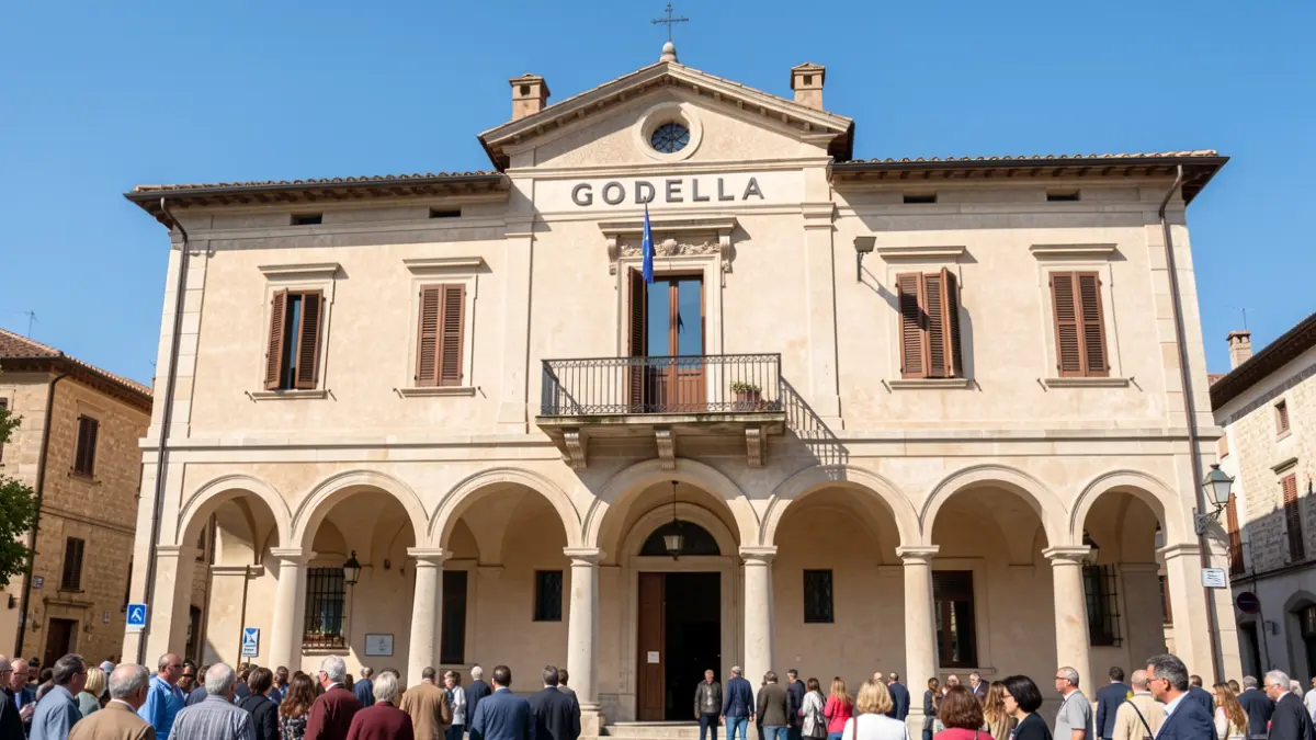 Imagen genérica de la fachada del Ayuntamiento de Godella.