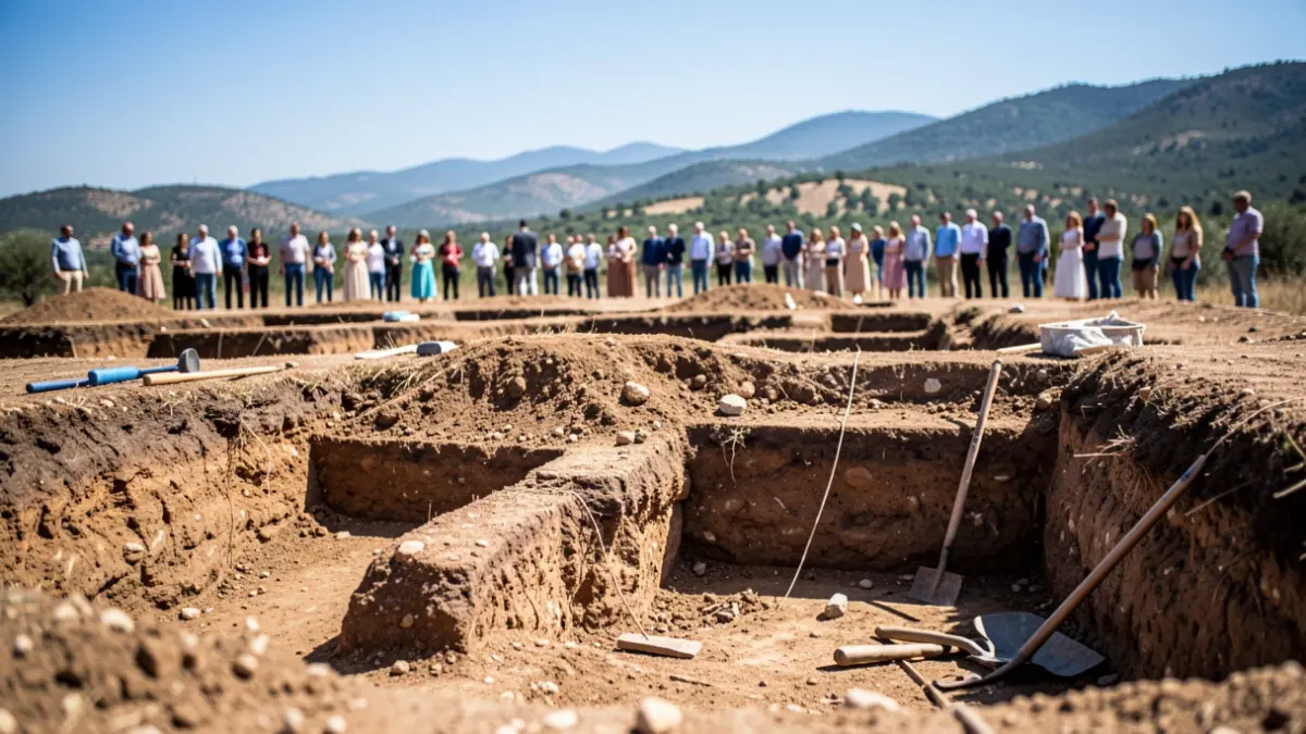 Imagen genérica de un yacimiento arqueológico paleolítico.