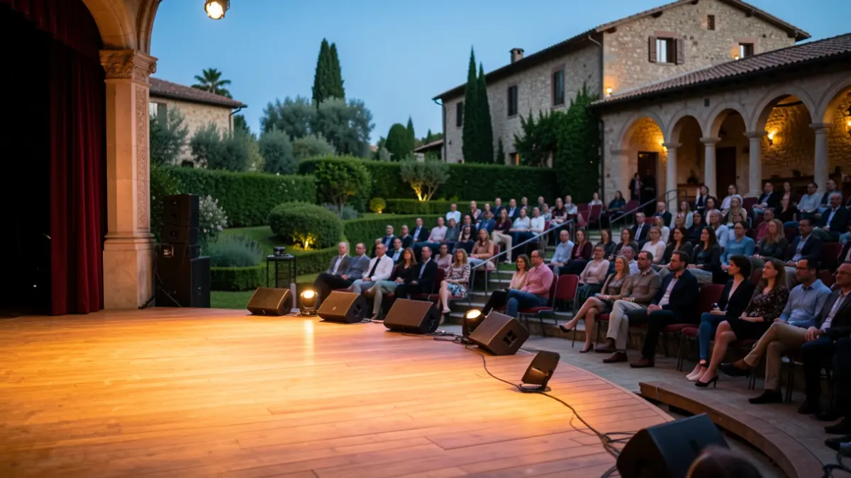 Imatge genèrica d'un escenari exterior amb jardí.