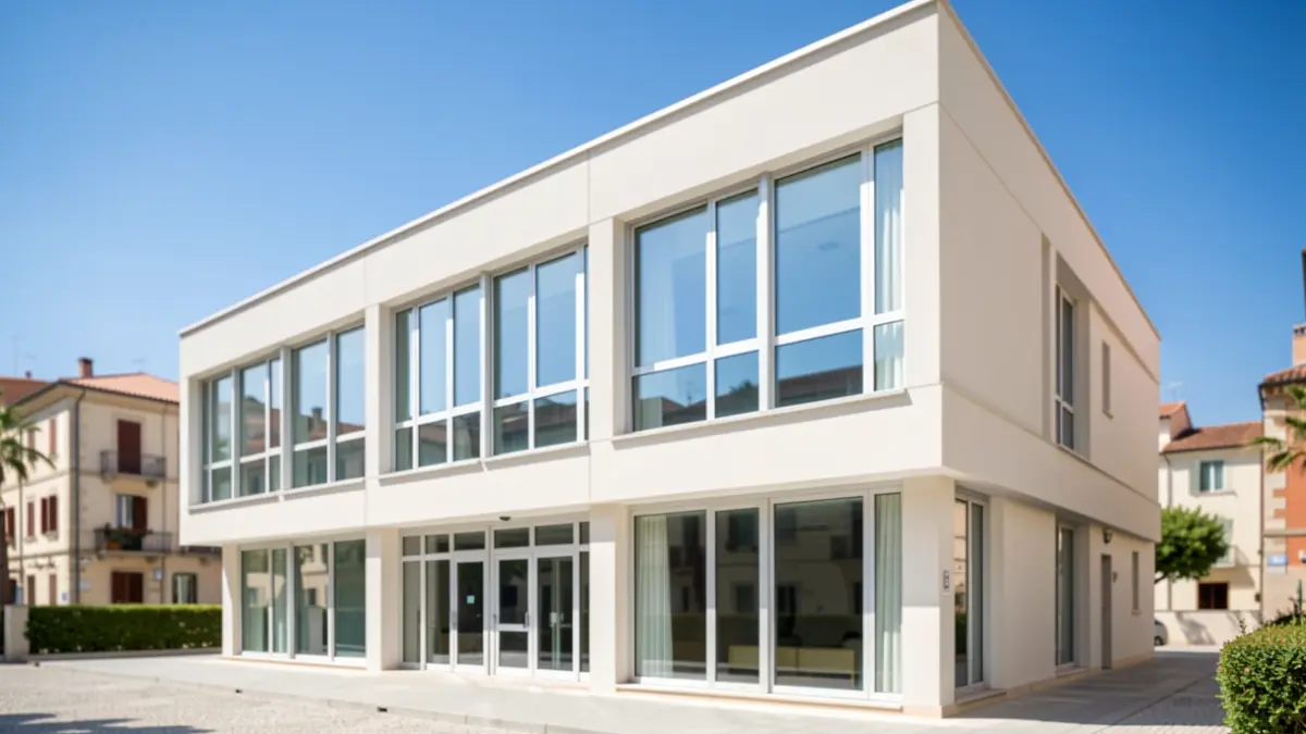 Imatge genèrica d'un edifici administratiu modern a la Comunitat Valenciana.