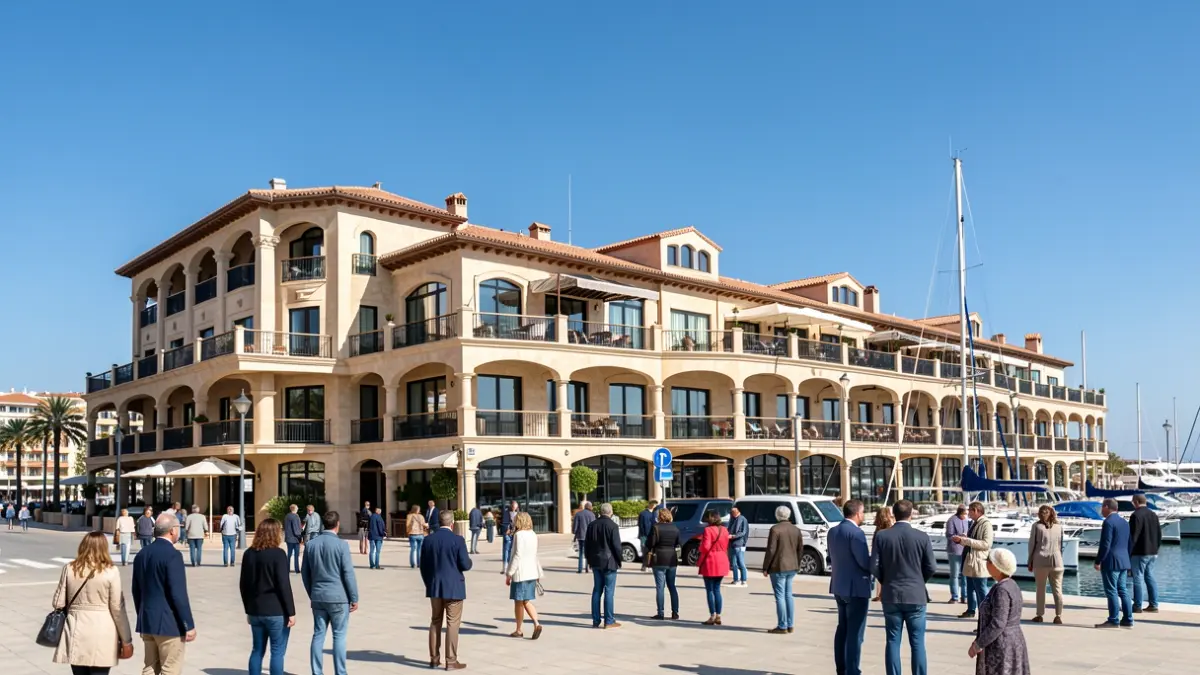 Imagen genérica del edificio Veles e Vents en La Marina de València.