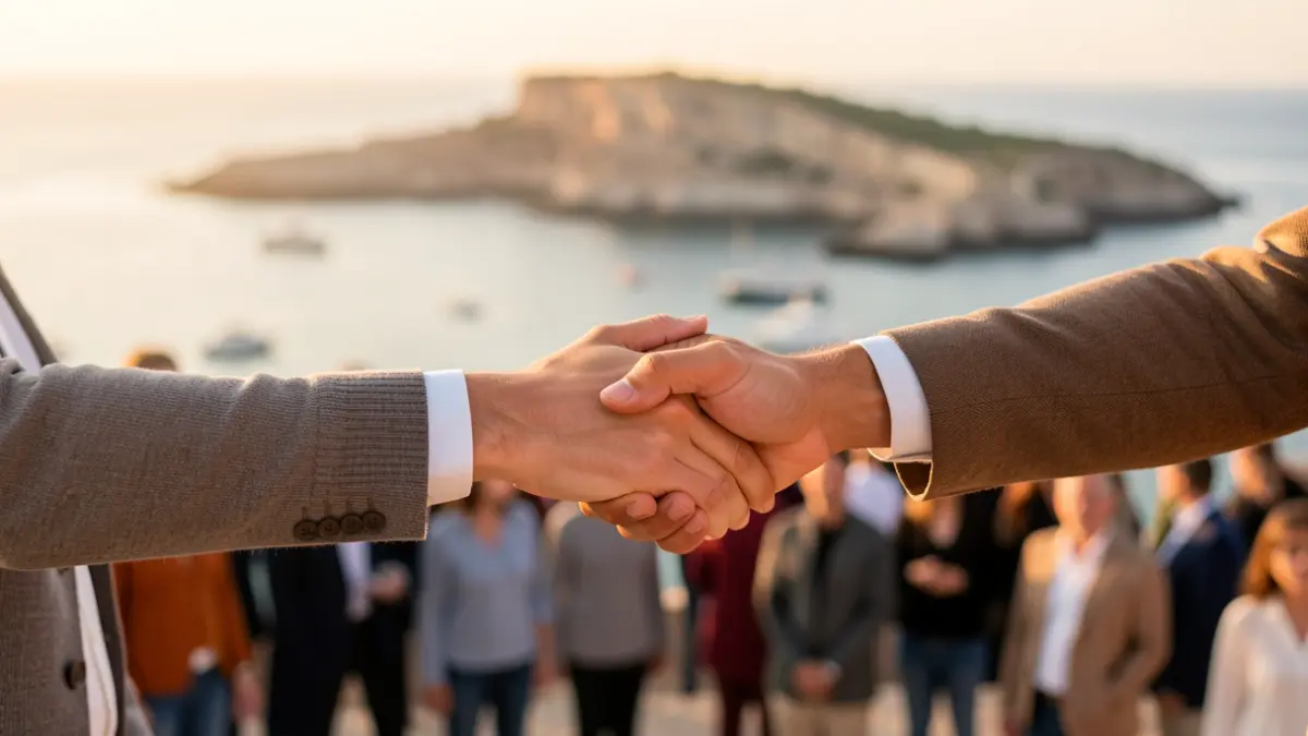 Generic image of joined hands symbolizing cooperation and solidarity.