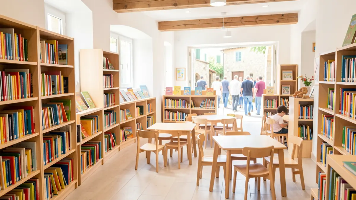 Generic image of the interior of a children's library.