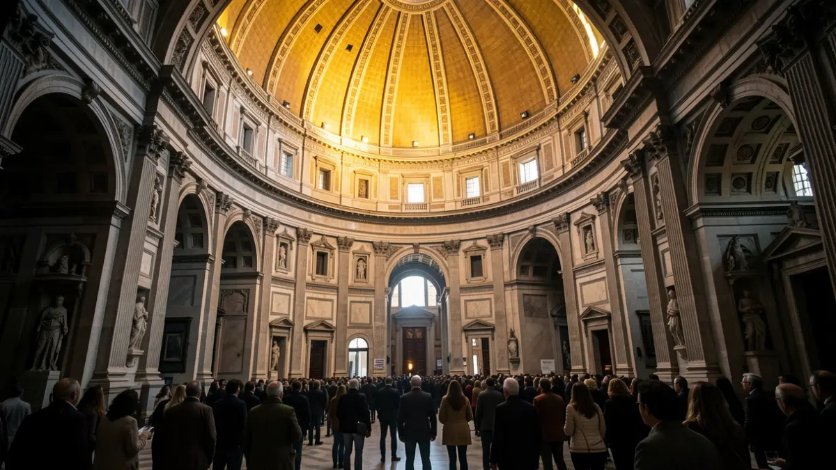 Imatge genèrica de la cúpula monumental de l'Església de Sant Joaquim a València.