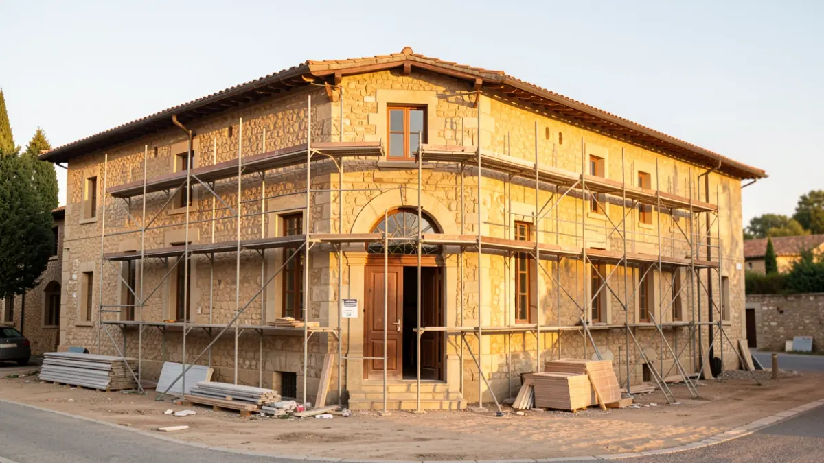 Imagen genérica de la rehabilitación de un edificio municipal en Onda.