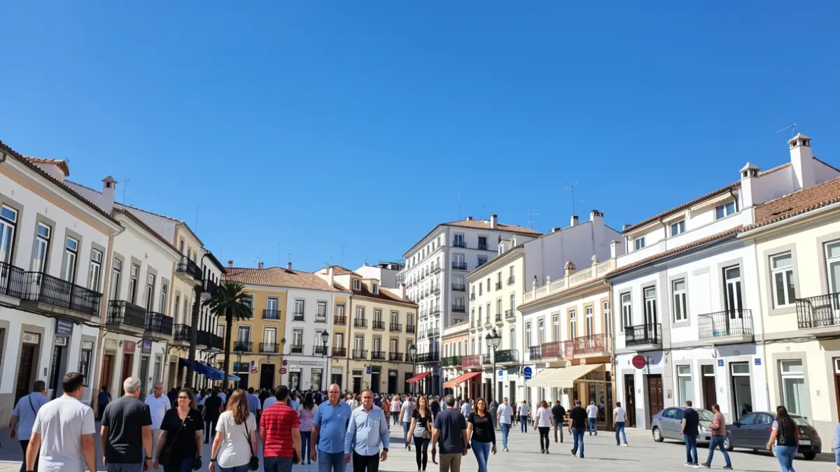 Imatge genèrica del cel clar sobre Castelló de la Plana.