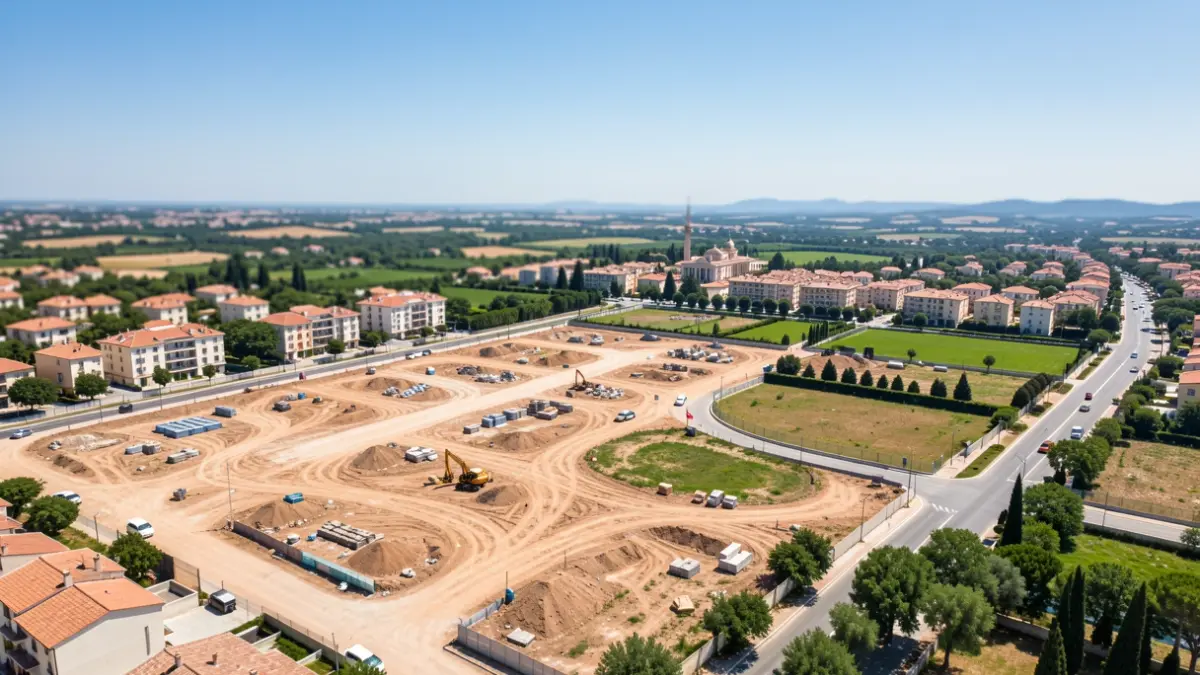 Generic image of an urban development sector in the Valencian Community.