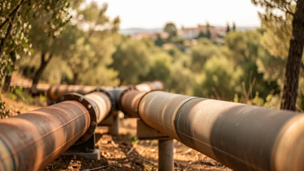 Generic image of forest protection systems in a Mediterranean environment.