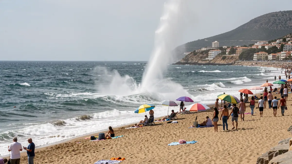 Imatge genèrica d'un torb marí a la platja.