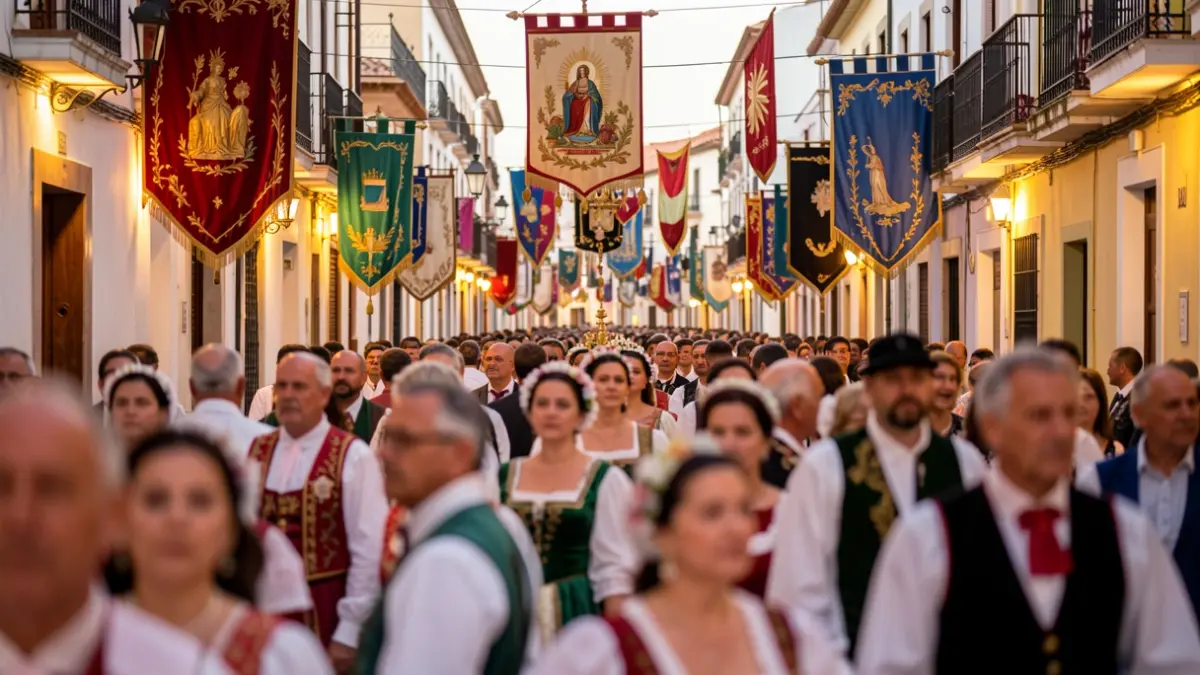 Imagen genérica de una celebración cultural en las calles de Algemesí durante las Fiestas de la Mare de Déu de la Salut.
