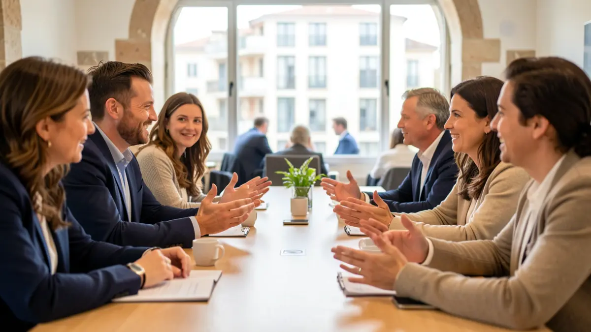 Imagen genérica de una reunión de trabajo sobre empleo.