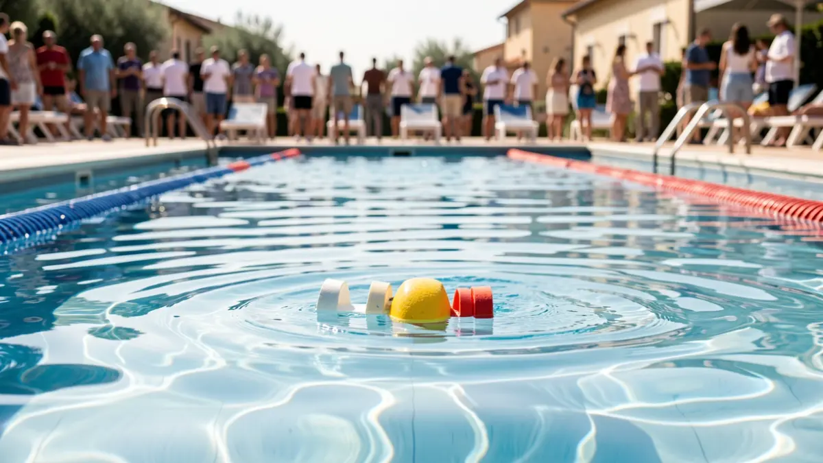 Imatge genèrica d'una piscina municipal.