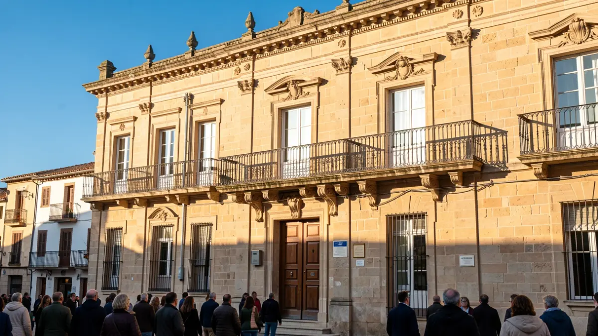 Generic image of the Aspe Town Hall facade.