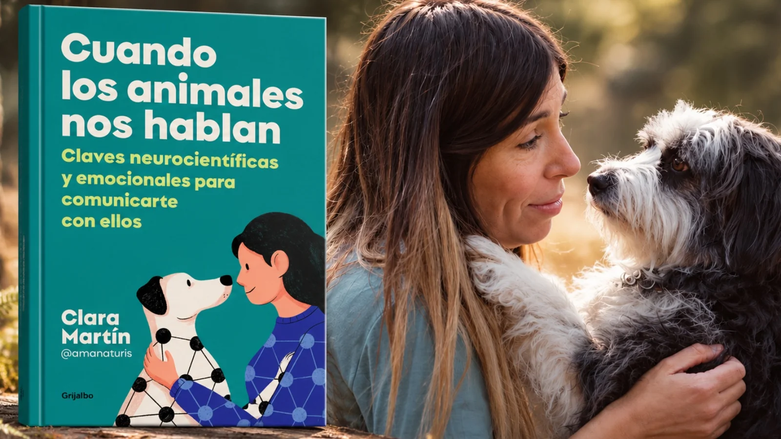Clara Martín, la comunicadora animal que defén que parlar amb els animals es pot aprendre: "No és un do"