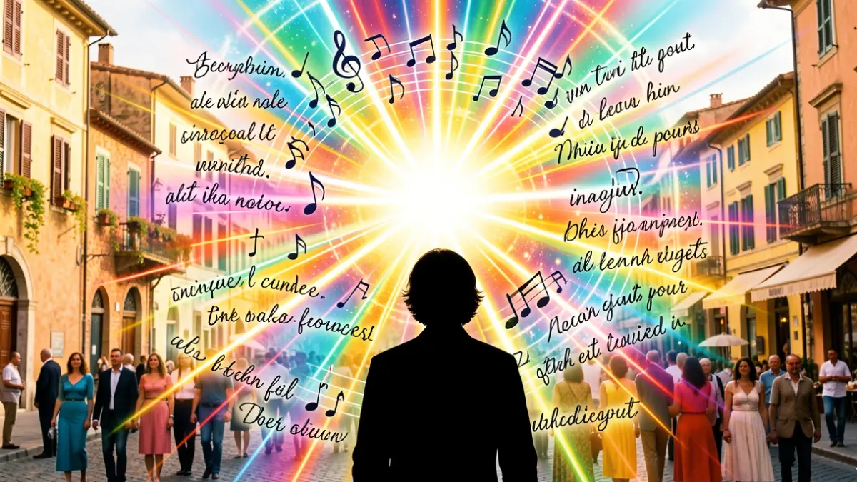 Generic image of an 80s-themed musical and poetic conference.