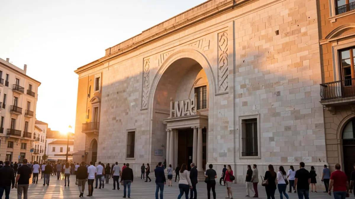 Generic image of the MARQ in Alicante with Mediterranean architecture.