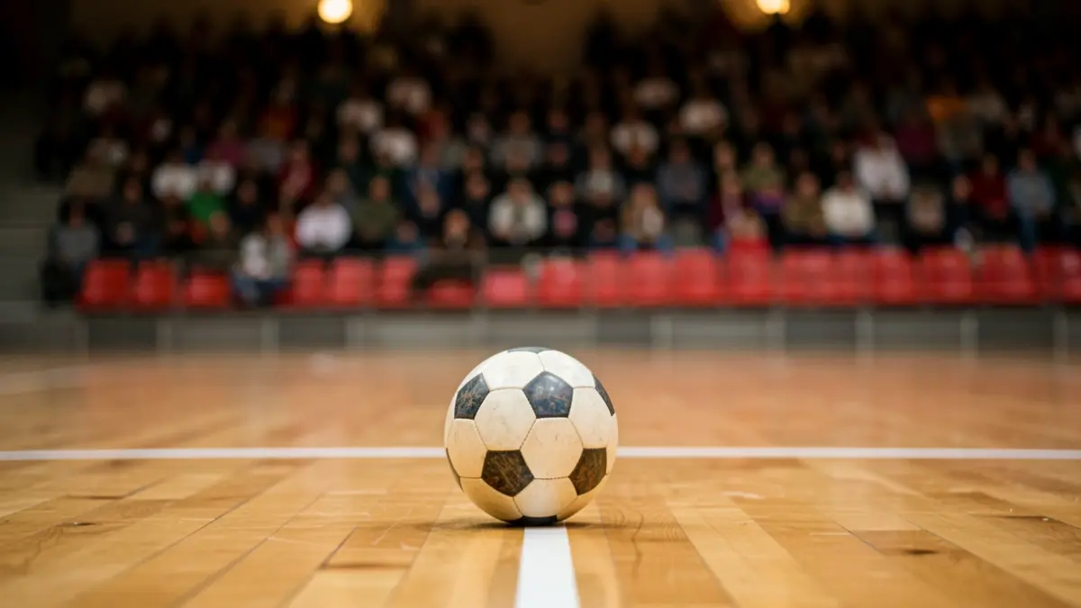 Generic image of a futsal court.