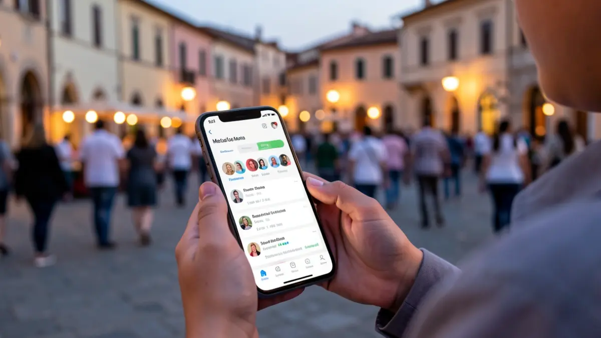 Generic image of a mobile phone with an emotional wellness app.