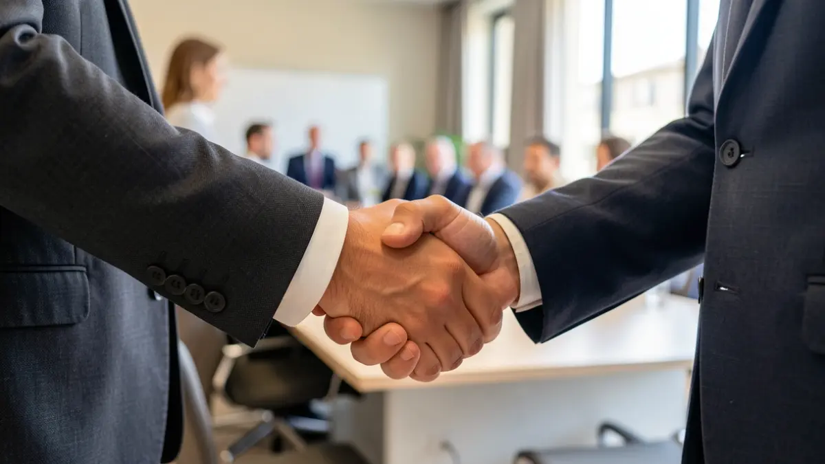 Generic image of a business meeting in the Valencian Community.