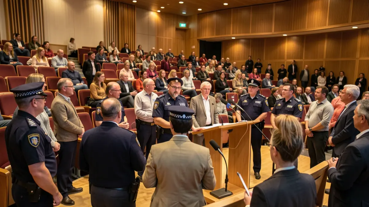 Generic image of a child protection meeting.